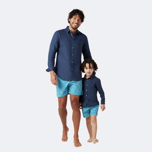 Aqua & Blue Coral Set